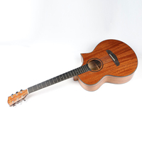 Gitar Akustik Deviser L-625 Body Mahoni Berkualitas Tinggi OEM Custom 40 Inch untuk Grosir