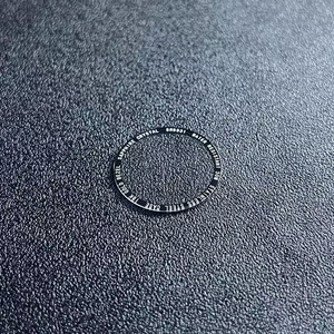 Verre de montre en saphir sablé avec impression sur surface, revêtement antireflet simple face, dureté 9 Mohs, couvercle de montre personnalisé - Product Image 3