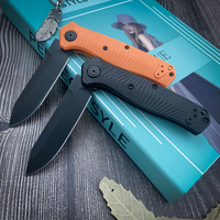 Couteau pliant de poche B-M 8551BK D2 pour la défense personnelle, outil de survie EDC pour le camping et la chasse, OEM Nylon Fiberglass