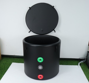 Tente de sauna portable combinée de thérapie froide et chaude d'OHO et baignoire gonflable de glace à vendre - Product Image 3