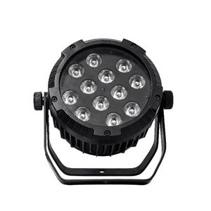 Luz Par LED para Escenarios de Conciertos y Estadios, 12 Piezas, RGBW 4 en 1, IP65, Resistente al Agua, DMX - Product Image 1