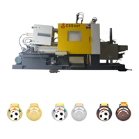 Machine de moulage sous pression à chambre chaude pour médailles de football, de soccer et de sport, machine de moulage sous pression en alliage de zinc pour médailles et objets commémoratifs