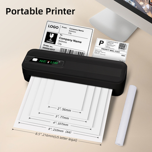 Có thể sạc lại nhỏ gọn trọng lượng nhẹ Home Office Travel sử dụng Mini không dây A4 Máy in nhiệt - Product Image 2