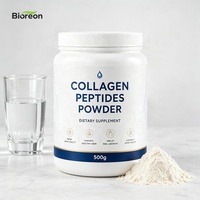 Hoogzuiver gehydrolyseerd multi-collageen peptidepoeder, ruw proteïne-materiaal, op maat gemaakte private label voedingssupplement, bulk