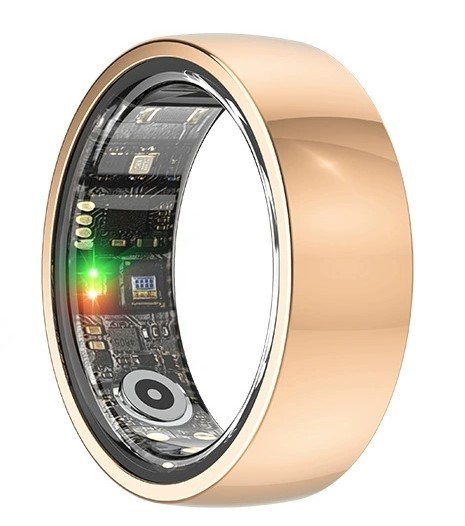 OEM Smart Emotions Meditation AI Analysis Heart Rate Sleep 128 Multisports HRV Fitness Tracker APP Smart Ring for Men Women