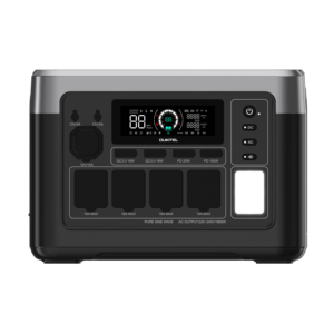 Station d'alimentation 1800W pour la maison, les situations d'urgence et l'extérieur, onde sinusoïdale pure PWM, 1024Wh, contrôle par application, panneau solaire 500W max, Oukitel P1000 Plus - Product Image 2