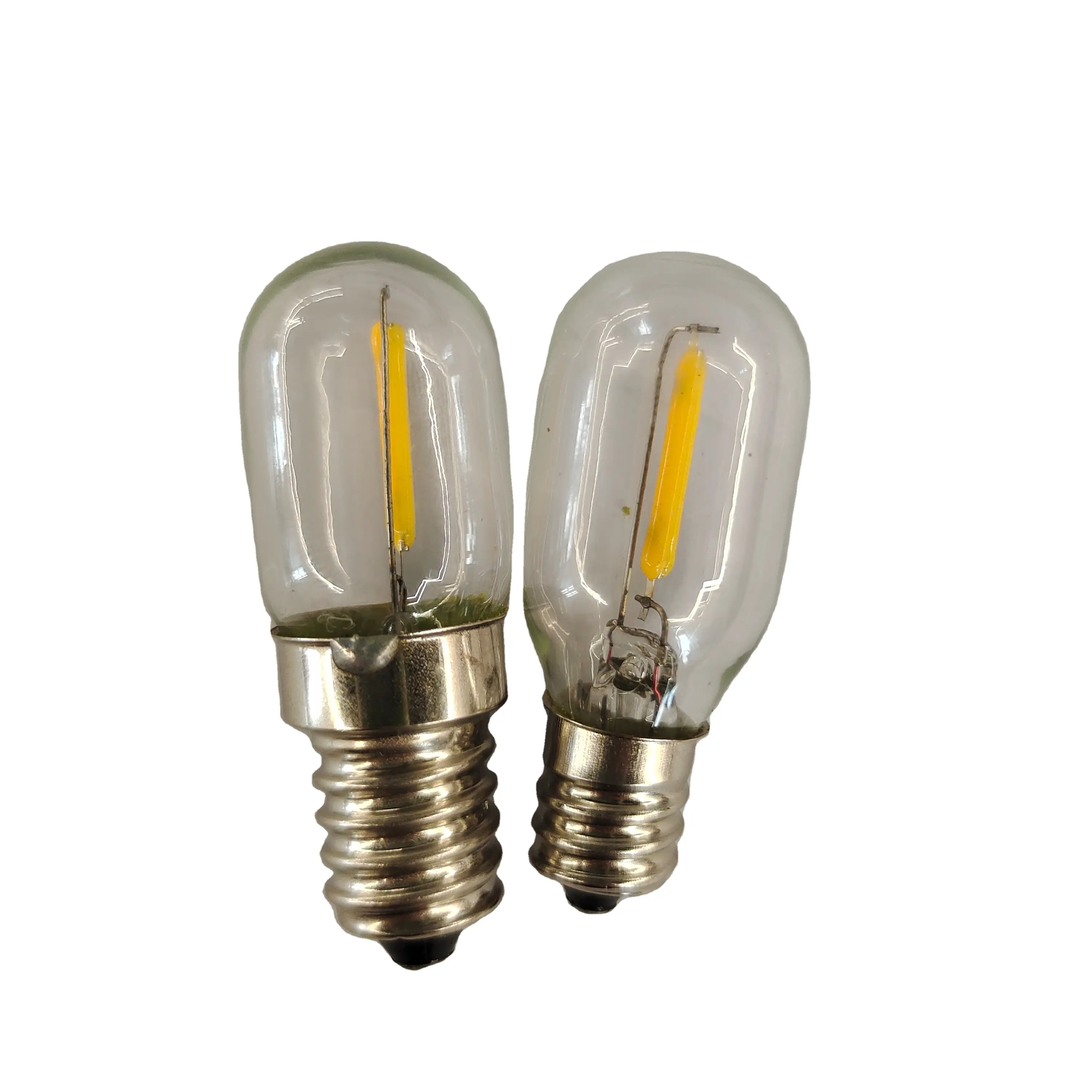 Edison led ampul filament E12 E14 dekoratif lamba T20 retro küçük filament ampul lamba