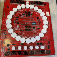 Machine de jeu d'arcade à monnayeur SQX Mario 2026 pour carte PCB, jeu de flipper, construction métallique, prise en charge de l'anglais