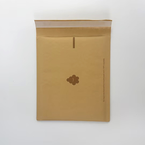 Eco-Friendly Printed Kraft Bubble Mailers - Eco Friendly Bubble Courier Bag <b>Envelopes</b> for Small Business Self Adhesive Tape - Product Image 2