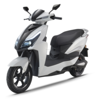 Moto électrique à deux roues sans balais 72V 2000W avec batterie au lithium, utilisation silencieuse en ville, vitesse maximale de 55 km/h