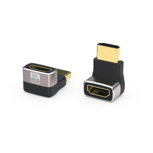 <span class=keywords><strong>Adaptateur</strong></span> <span class=keywords><strong>HDMI</strong></span> 8K UHD mâle vers femelle à <span class=keywords><strong>angle</strong></span> <span class=keywords><strong>droit</strong></span>, connecteur plaqué or pour téléviseur, moniteur, projecteur - Product Image 2