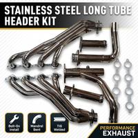 Kit d'échappement racing à tube long en acier inoxydable pour GMC Sierra 1500 2500 HD GMT900 08-13 4.8L 5.3L 6.0L 6.2L Vortec V8 – Vente en gros