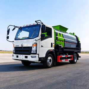 Camión de Acero Inoxidable Sinotruk Howo para Recolección de Residuos Alimenticios y Basura de Cocina para Saneamiento Municipal - Product Image 5