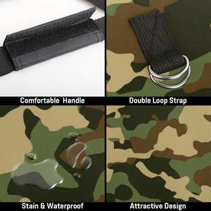 Bolsa de Transporte de Leña Grande de Muestra Gratuita para Accesorios de Estufa de Leña, Bolsa de Transporte de Troncos de Lona Encerada Resistente - Product Image 5