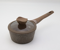 Ensemble de 26 casseroles et poêles de luxe pour la maison, antiadhésif, compatible avec les cuisinières à gaz, sans PFOA, avec couvercle en verre, lavage à la main uniquement