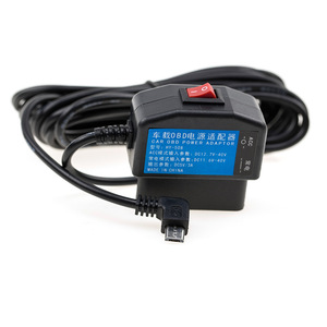 3.5 mètres Mini <span class=keywords><strong>Mico</strong></span> USB Ports 5V 3A câble de Charge de voiture OBD cordon filaire avec interrupteur pour Dash Cam caméscope véhicule DVR 24 heures - Product Image 3