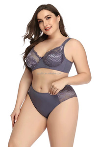 Set <span class=keywords><strong>reggiseno</strong></span> e biancheria intima da donna a 2026 dimensioni di una placca, traspirante, <span class=keywords><strong>trasparente</strong></span>, pizzo ricamato dietro <span class=keywords><strong>reggiseno</strong></span> a filo - Product Image 6