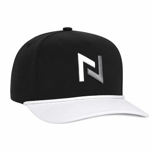 Casquette Performance Personnalisée en Corde avec Logo Découpé au Laser, <span class=keywords><strong>5</strong></span> Panneaux Structurés, Snapback pour Hommes, Fabricant, Faible MOQ, BSCI, DDP - Product Image 1