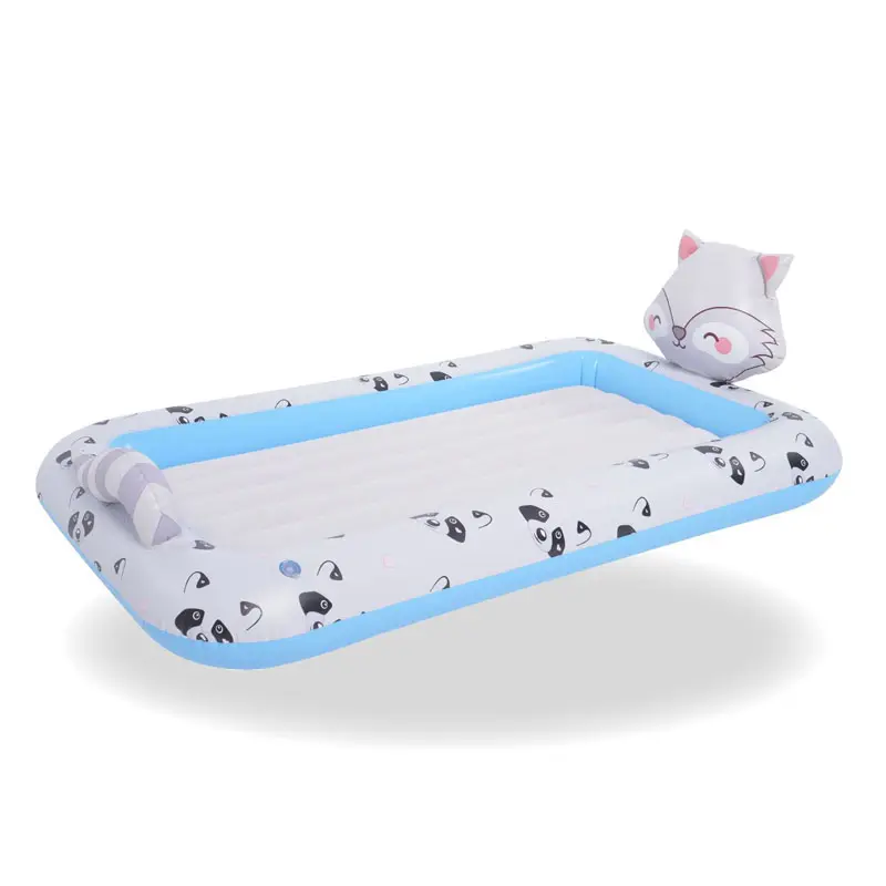 Hot Selling Outdoor Indoor Animal Designs Inflatable Toddler Mattress Camping Kids Traveling Airbed