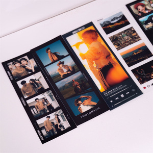 Tarjeta Transparente con Forma de Boleto para Exteriores, <span class=keywords><strong>Película</strong></span> Fotográfica Personalizada, PVC Resistente al <span class=keywords><strong>Agua</strong></span>, Diseño de Dibujos Animados - Product Image 3