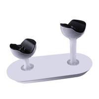 Nouveau produit ps5 contrôleur sans fil double dock chargeur support base de charge playstation5 bluetooth joystick affichage lumière