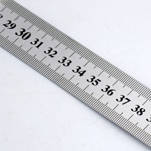 Set di righelli per misurazione in metallo da 400mm/600mm/1000mm con righelli di conversione pollici e <span class=keywords><strong>centimetri</strong></span> - Product Image 3