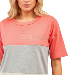Camiseta informal de algodón para mujer, cuello redondo, manga corta, transpirable, ajustada, suave, cómoda, sencilla, esencial para el verano, para uso diario - Product Image 1