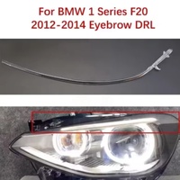 Plaque de guidage DRL pour feux de jour BMW Série 1 F20, nouveau modèle 2012-2014, phares de voiture, tube DRL, yeux d'ange, lumière blanche, sourcils
