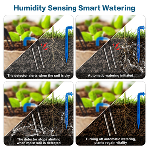 Système d'arrosage intelligent pour jardin domestique, système d'arrosage automatique programmable pour arroser un grand nombre de plantes IC206 Water - Product Image 6