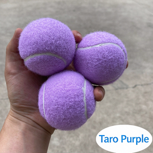 Cheng Yi Colored Macaron <b>Tennis</b> <b>Balls</b> High-Elasticity Rubber Training Beginner Sports <b>Pink</b> Blue Purple - Product Image 2