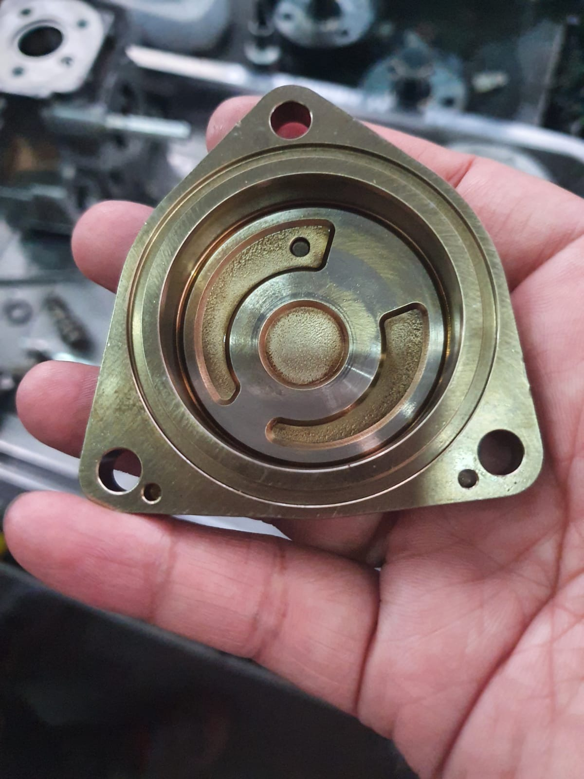 Diesel feed pump cover 294184-0080 HP3 fuel injection pump cover 294000-0353 294184-0120