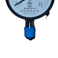 Manomètre de pression pour réfrigération à l'ammoniac, manomètre de vide 1,6 MPa BC, instrument de surveillance industriel pour unités de condensation
