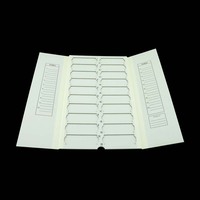 Wholesale Laboratory Supplies 1 2 3 4 10 20 Positions Reusable Cardboard Tray Paper Case Storage Plate Microscope Slide Mailer