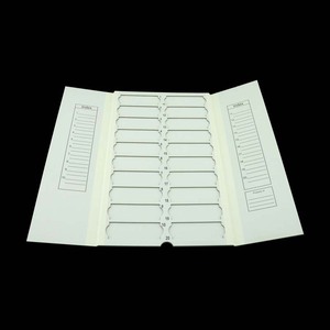 도매 실험실 용품 1 2 3 4 10 20 위치 재사용 가능한 판지 트레이 종이 케이스 보관 플레이트 현미경 슬라이드 메일러 - Product Image 3