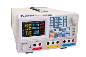 Peaktech P 6181 Programmeerbare Professionele Dc Voeding 2-30V Dc 0-6a Dc Tft Display Usb-Interface 3 Jaar Garantie Voor - Product Image 2