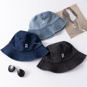 Cappello da battaglia da pescatore in cotone con Logo personalizzato retrò a tesa larga con cappello da battaglia per la pesca Casual in spiaggia - Product Image 2