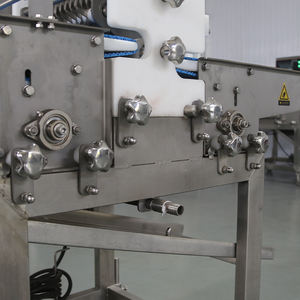 Máquina de corte de bloque de carne congelada de escritorio cocida automática eléctrica comercial, sierra de hueso en cubitos cuadrados de mesa, cortador de carne de res - Product Image 5