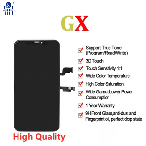 Écran OLED LCD GX pour <span class=keywords><strong>iPhone</strong></span> 14 15 16 Pro <span class=keywords><strong>Max</strong></span>, Remplacement d'Écran Tactile pour <span class=keywords><strong>XS</strong></span> <span class=keywords><strong>Max</strong></span> Mini 12 Pro - Assemblage de Vitre pour Téléphone Portable - Product Image 3
