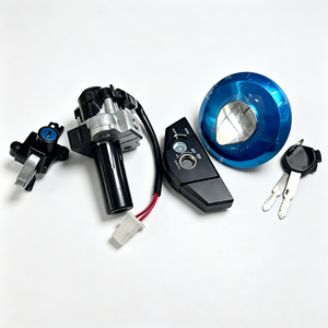 Set Completo di Blocchi di Accensione per <span class=keywords><strong>Moto</strong></span> <span class=keywords><strong>MEGA</strong></span> PRO NUOVO 2010, Ricambi con Blocco Serbatoio e Blocco Sella - Product Image 1
