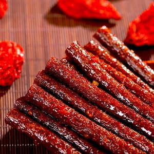Vente en gros de nourriture chinoise traditionnelle, bandes épicées Latiao, en-cas à base de céréales molles, sachet de 20g - Product Image 3