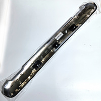 Bande de garniture chromée pour capot avant GWM PoerCannon, en ABS, neuve, garantie 1 an, pièce d'origine 5509900XPS01A, pour capot moteur Great Wall Motor