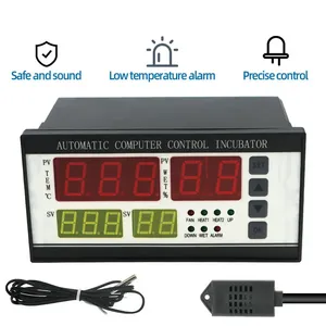 XM-18 Digital LCD Plastic Incubator <b>Controller</b> Multifunctional Thermostat Hygrostat Control <b>Temperature</b> Humidity Sensor - Product Image 2