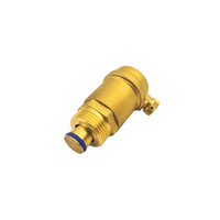 Soupape de ventilation automatique en laiton DN15-25 3/4\" à filetage mâle pour gaz à haute température, structure de réduction de pression pneumatique