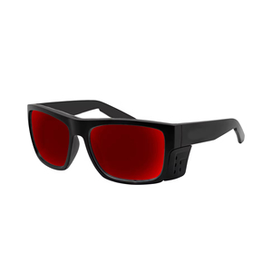 Lunettes de sport Finewell UV400 AS/NZS 1337.1 de haute qualité, monture carrée pleine, revêtement anti-eau de mer, miroir violet, sécurité Z87 - Product Image 3