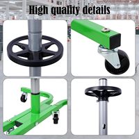 Support de rangement pour pneus robuste avec roues pour l'organisation du garage