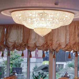 China <strong>Lighting</strong> <strong>Manufacture</strong> <strong>Modern</strong> Living Room Large Gold <strong>Modern</strong> Round Chandeliers Crystal Luxury Led Ceiling Lights Banquet Hall - Product Image 3