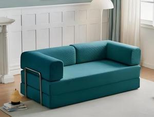 Juego de Sofás Comprimidos, Muebles Versátiles que Ahorran Espacio, Sofá Cama Plegable, Sofá Doble de Tela para Sala de Estar y Casa de Huéspedes - Product Image 2