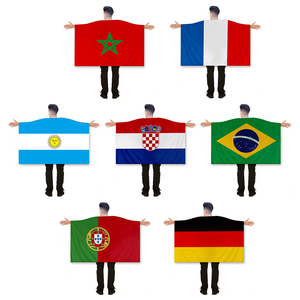 Bandera de la Capa Nacional Argentina 3x5 pies 100% Poliéster Doble Cara con Bandera de Argentina en Ambos Lados para Aficionados a Partidos de Fútbol - Product Image 4