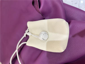 Mini Bolso de Teléfono Tejido con Pompones para Mujer, Bolso de Hombro Simple y Elegante, Bolso Bandolera Versátil - Product Image 3