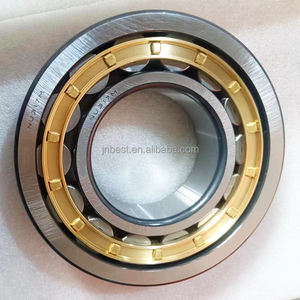 แบริ่งลูกกลิ้งกรงทองเหลือง Nu 317 M Nu 317 ECM/C3 NU317ลูกกลิ้งทรงกระบอกแถวเดียว - Product Image 1